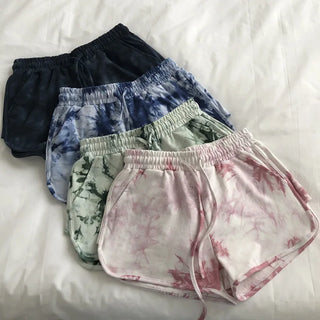 Tie-dye Design Women's Casual Shorts