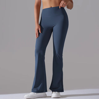 Women Bell Bottoms High Waist Flare Leggings