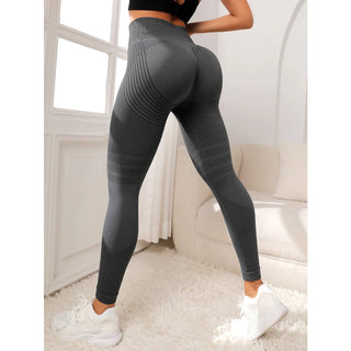 Women Gym Seamless Stretchy High Waist Leggings