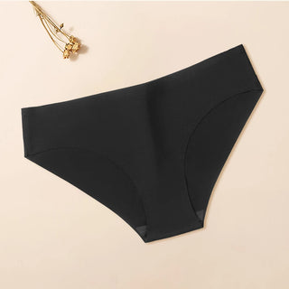 Women's Soft Silk Briefs Breathable Panties