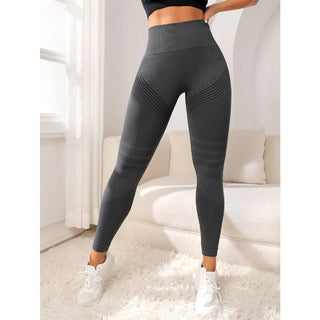 Women Gym Seamless Stretchy High Waist Leggings