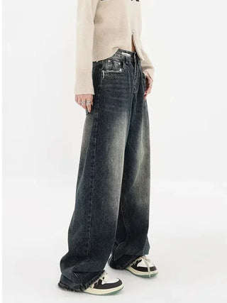 Baggy Jeans Women Streetwear Denim Retro Fashion