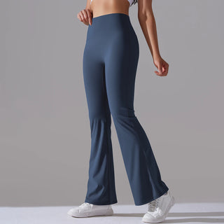 Women Bell Bottoms High Waist Flare Leggings