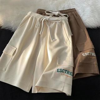 Women Streetwear Wide Leg Straight Shorts